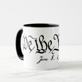 WIJ, DE MENSEN Mok (Voorkant links)