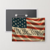 Wij, de mensen, pinnen button (Voorkant / Achterkant)