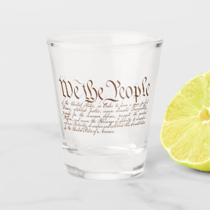 Wij, de mensen shot glas