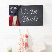 Wij, de mensen spandoek (Insitu)