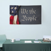 Wij, de mensen spandoek (Beurs)