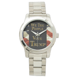 WIJ DE MENSEN STEMMEN TRUMP HORLOGE