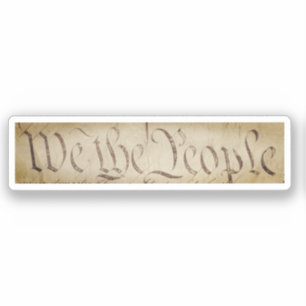 Wij, de mensen sticker