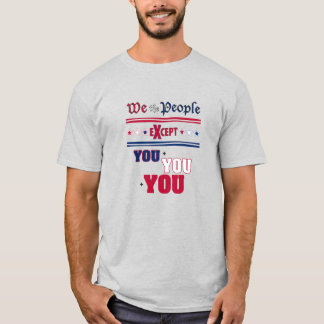 Wij, de mensen t-shirt