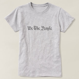 Wij, de mensen t-shirt