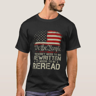 Wij, de mensen, vinden dat het niet herschreven ho t-shirt