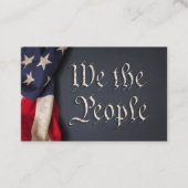 Wij, de mensen visitekaartje (Voorkant)