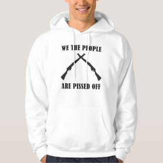 Wij, de mensen zijn kwaad op Amerikaans Hoodie