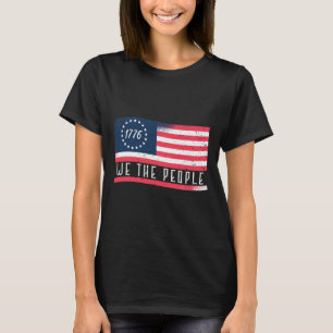 Wij, de onafhankelijkheidsdag van het volk, vlagge t-shirt