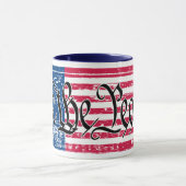 Wij de People American Flag Mok (Midden)