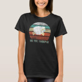 Wij de schaap grappige Antimask Sheep met gezichts T-shirt (Voorkant)