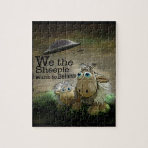 Wij de Sheeple Puzzle Legpuzzel