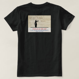 Wij, de volken van het Turkse Congres Dame Justice T-shirt
