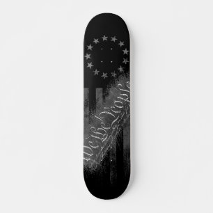 WIJ DE VOLKSBEVOLLE  BACTUS Ross-Amerikaanse vlag Skateboard