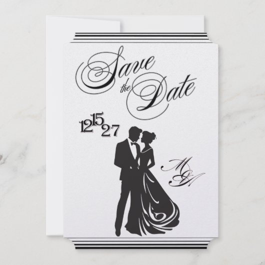 Wij doen formeel save the date kaart (Voorkant)