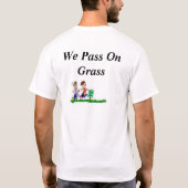 wij dragen gras over t-shirt (Achterkant)