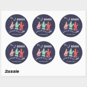 Wij drie koningen | Blue Holiday Stickers (Vel)