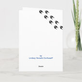 Wij geloven  feestdagen kaart (Achterkant)