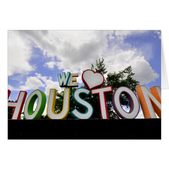 wij hart houston (Voorkant Horizontaal)