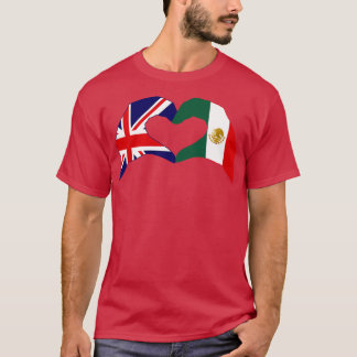 Wij Hart UK Mexico Patriot Flag Series T-shirt