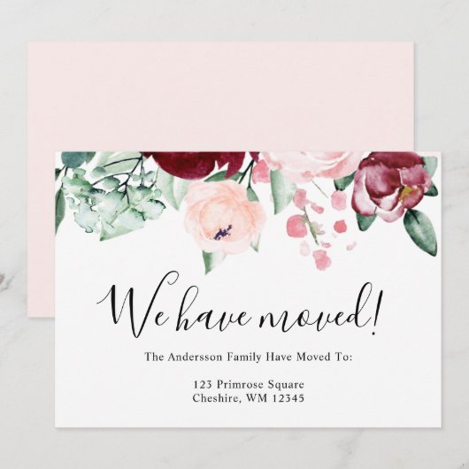 Wij hebben de Kaart van de Aankondiging van het Ma (Voorkant / Achterkant)