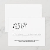 Wij hebben gereserveerde plaatsen voor u sjabloon  (Voorkant / Achterkant)