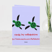 Wij heksen u een vrolijk kerst Wenskaart Feestdagen Kaart (Achterkant)