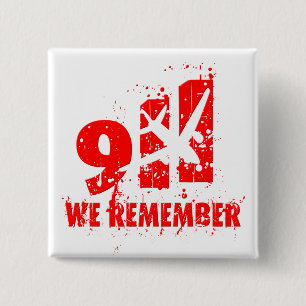 Wij herinneren de 10de Button van Jubileum "911"