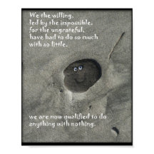 Wij het bereidwillige poster