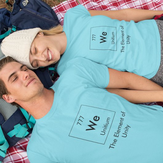 Wij het element van het Shirt van de Eenheid