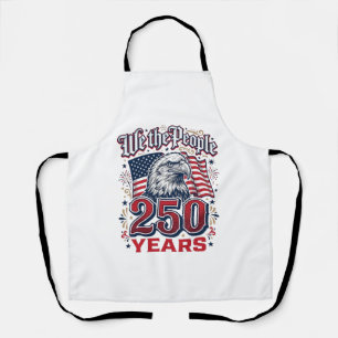 Wij Het Volk 250 Jaar Patriottische Adelaar Vintag Schort