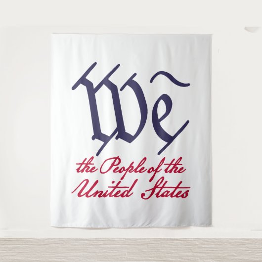 Wij, het volk 2 wandkleed (Voorkant)