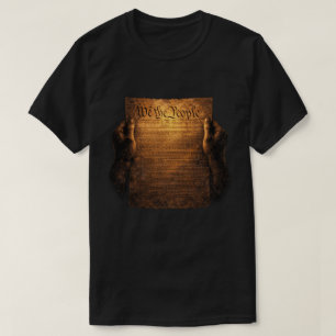 Wij het Volk Amerikaanse Grondwet T-shirt