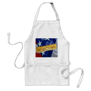 Wij Het Volk Amerikaanse Vlag Standaard Schort