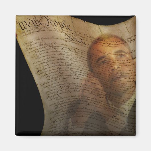 Wij, het volk...Barack Obama en de Grondwet Magneet (Voorkant)