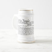 Wij, het volk Beer Stein Bierpul (Voorkant links)