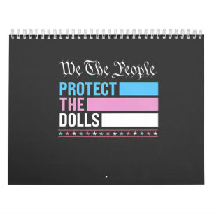 Wij Het Volk Beschermen De Poppen LGBT Transgender Kalender