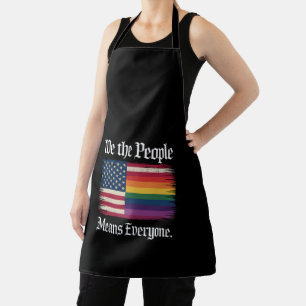 Wij Het Volk Betekent Iedereen Usa Lgbt Gelijkheid Schort