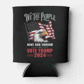 Wij, het volk, hebben genoeg stemmen gehad Trump 2 Blikjeskoeler (Voorkant)