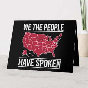Wij het Volk Hebben Gesproken Kaart van de verkiez