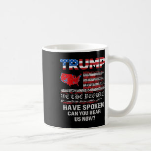 Wij, het volk, hebben gesproken T-shirt USA Electi Koffiemok