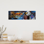 wij , het volk letterum full schilderij poster (Keuken)