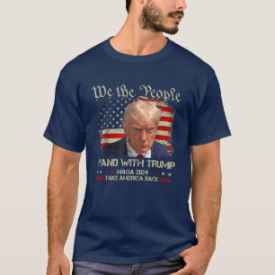 Wij het volk staan achter Donald Trump 2024 T-shirt