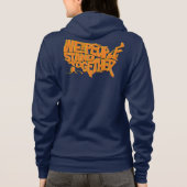 Wij, het volk, staan samen hoodie (Achterkant)