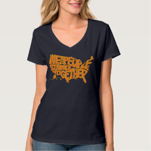 Wij, het volk, staan samen t-shirt