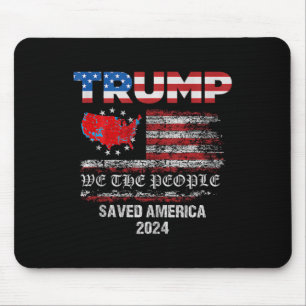 Wij, het volk Trump, redde Amerika 47 President IN Muismat