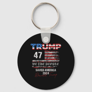 Wij, het volk Trump, redde Amerika 47 President IN Sleutelhanger
