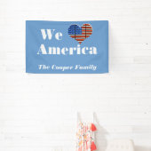 Wij houden van Amerika Spandoek (Insitu)