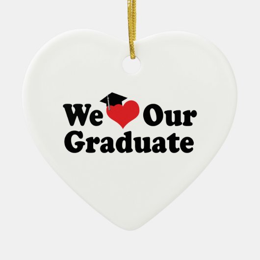 Wij houden van ons Afstuderen Ornament (Voorkant)