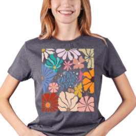 'Wij houden van sneeuw' - Floral Wonderland Kerstm T-shirt